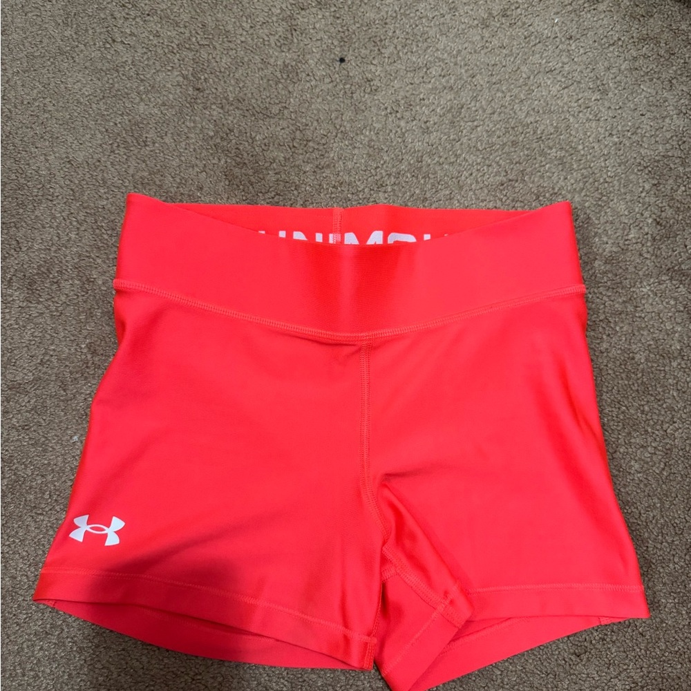 Under Armour Neon Salmon Spandex